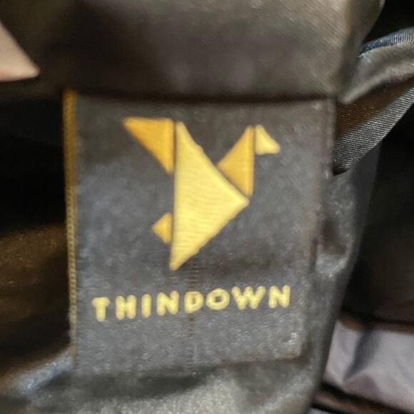 Eddie Bauer Black Weatherproof Down Jacket Hooded Lightweight Coat - Picture 5 of 7